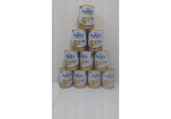 Latas leite NAN 880g vazias