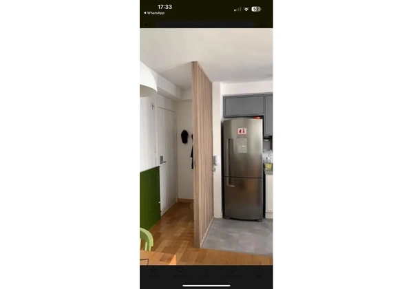 Painel Decorativo Ripado cor Freijó