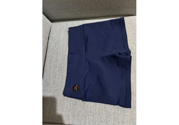 Short lycra marinho, usado 2x . Marca Viva Vida