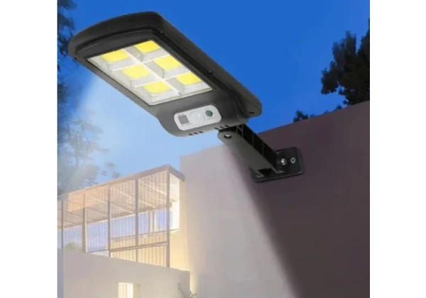 Luminária solar de sensor de presença, refletor solar