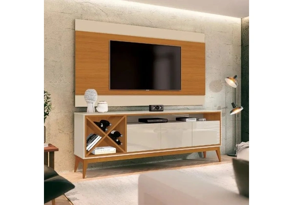 Painel + rack Merlot Luxo 1, 78 Promoção