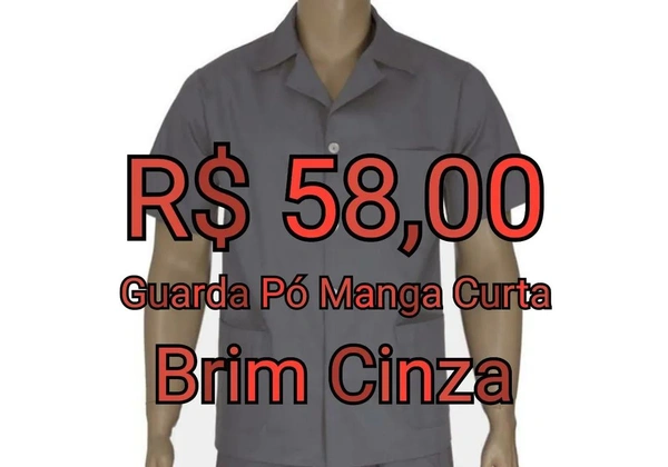 Guarda Pó Operacional em Brim