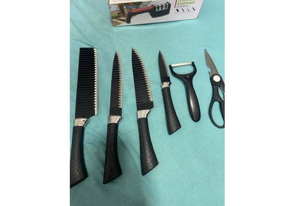 Conjunto de Facas de Cozinha - 6 Peças