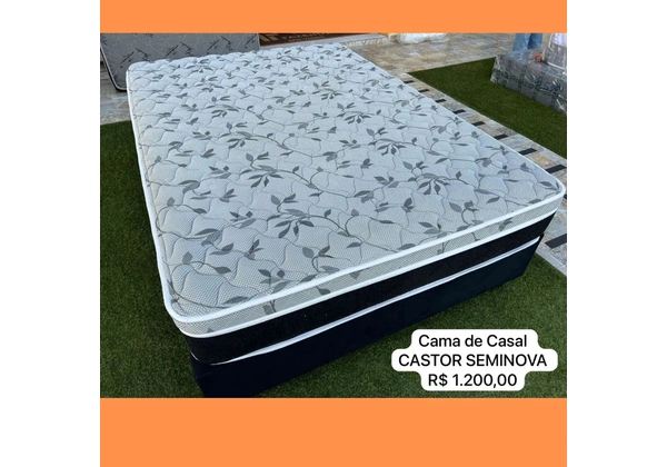 Cama Box Castor de Casal - Entregamos