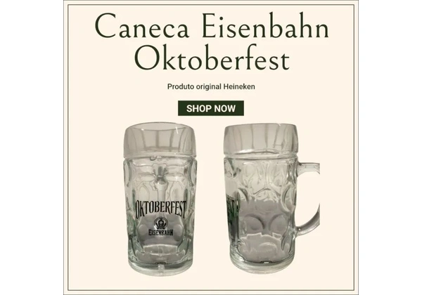 Caneca 1L Eisenbahn Oktoberfest Original