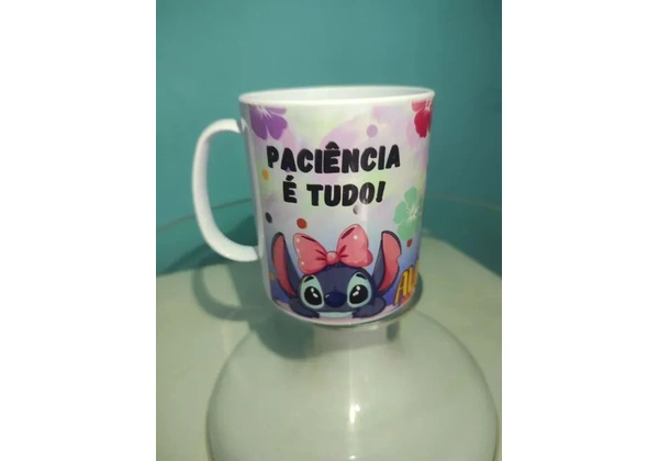 Caneca de polímero personalizadas