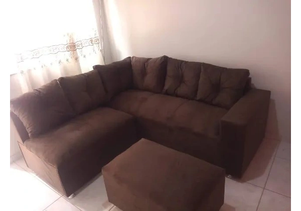 Sofa De Canto Cristal Novo Direto Da Fábrica Parcelamos No Cartão Entregamos Na Sua Casa