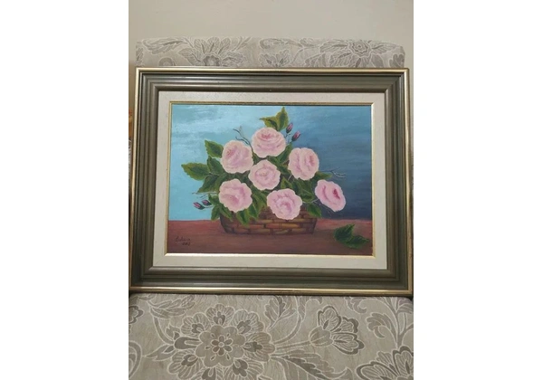 Quadro decorativo pintado a mão (Entrego)