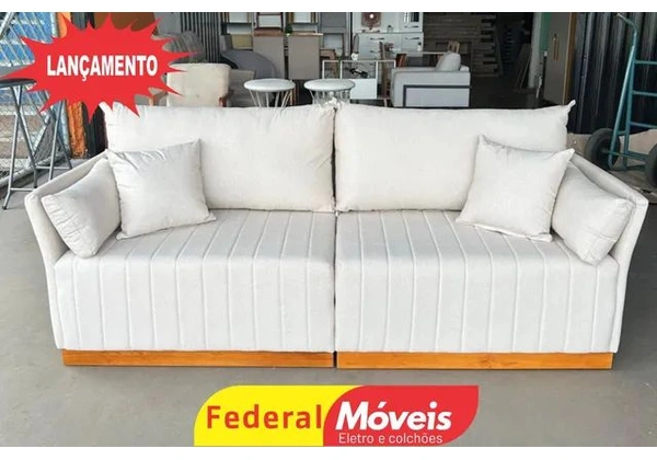 SOFA LINHO ALTO PADRAO COM PRECO SHOW DE BOLA temos crediário