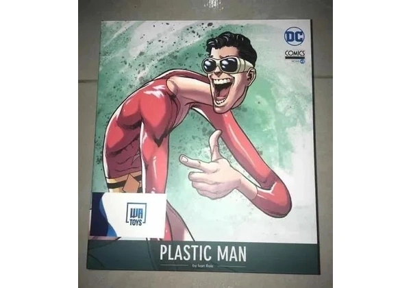 Homem Borracha Plastic Man Iron Studios 1/10 Dc Comics jla estátua
