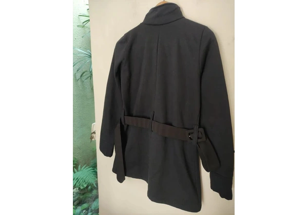 MCO casaco ( sem uso)moletom flanelado Tam M ( até Tam 44) 75, 00Preto / transpassado