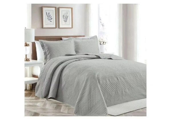 Cobre Leito 3 Pçs Queen- 600 fios Casal