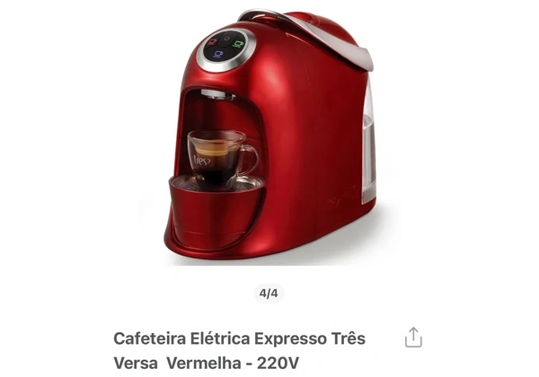 Cafeteira 3 Corações