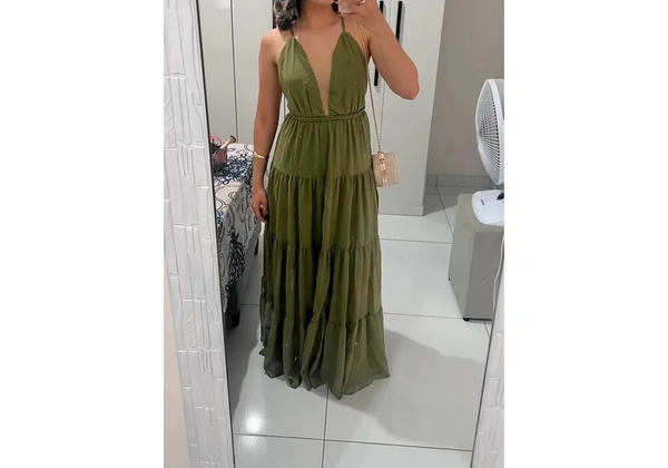 Vestido Verde Militar