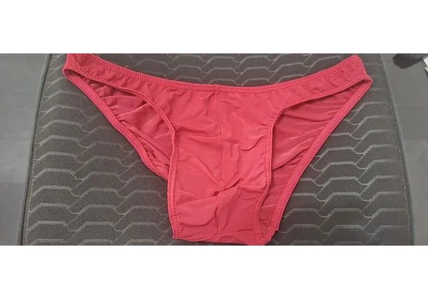 Kit c/ 3 Cuecas Tanga Semi-transparentes Lateral Fina Novas