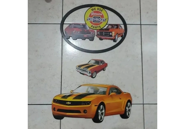 Placas decorativas em MDF
