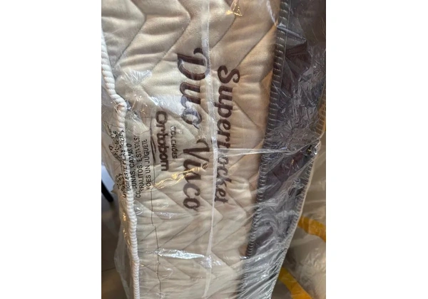 Vendo colchão Ortobom superpoket( Duo Visco)