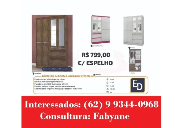 Guarda Roupa Maragogi