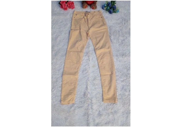 Calça Amarela Skinny Blue Steel