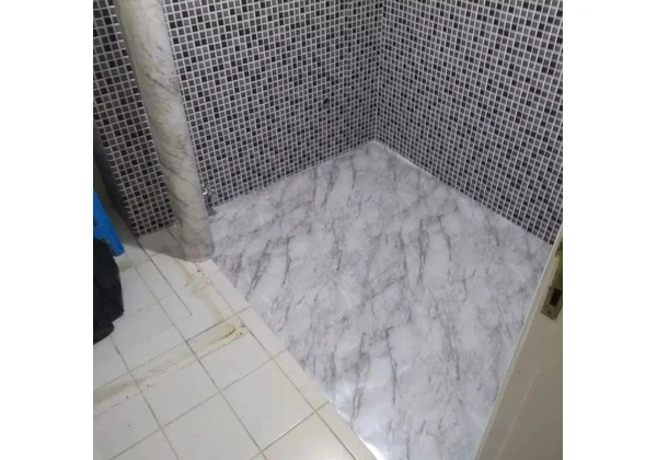 Envelopamento de piso adesivo vinil