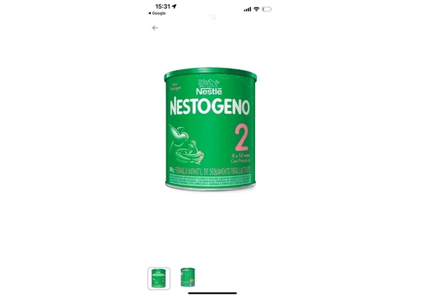 Latas de leite vazia