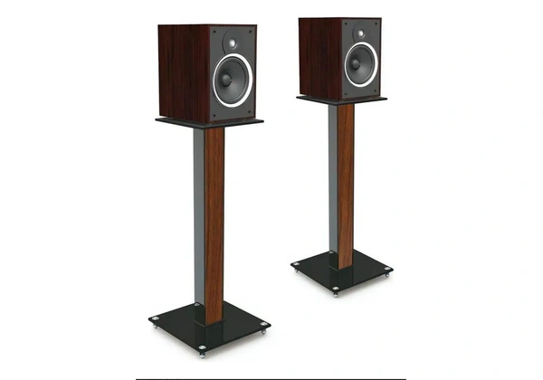 Pedestal Para Caixas Acústicas Bookshelf Bs03l-wd Wood