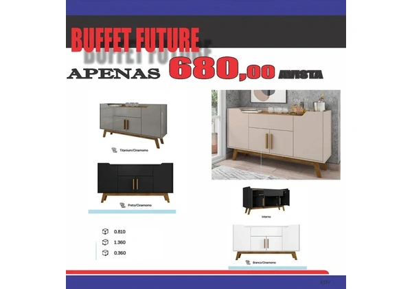 Balcão buffet Future 09