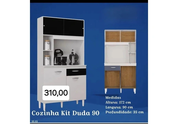 Cozinha Kit Duda 90 - Novo