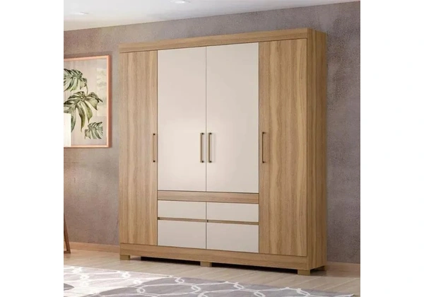 GUARDA ROUPA CASAL NOVO MONTAGEM GRATUITA