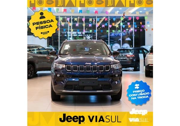 JEEP COMPASS 1.3 T270 TURBO FLEX LONGITUDE AT6