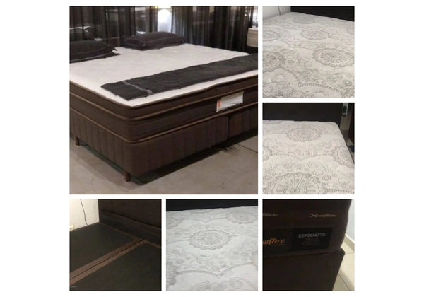 Cama Box Queen Size semi nova