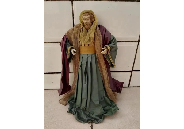 Figura Decorativa Rei Mago Natal