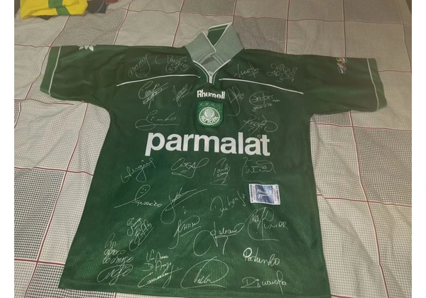 Camisa palmeiras parmalat rhumell libertadores