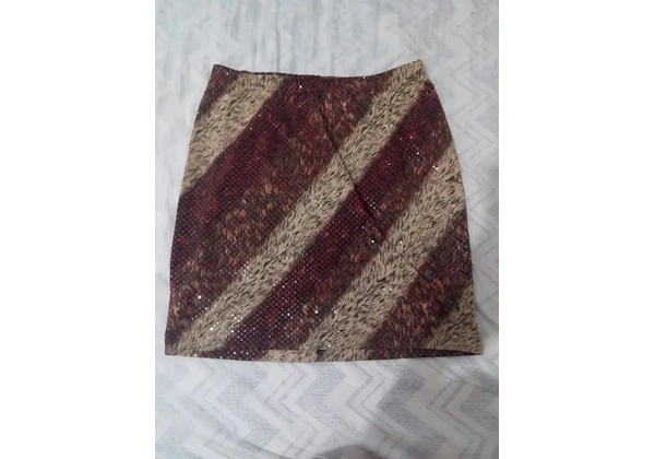 Saia de paite estampada