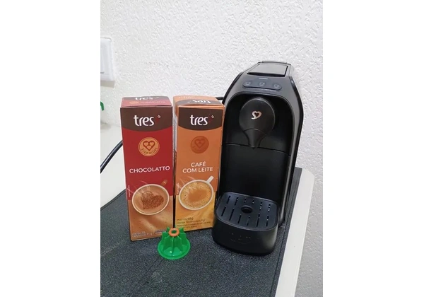 Cafeteira 3 corações