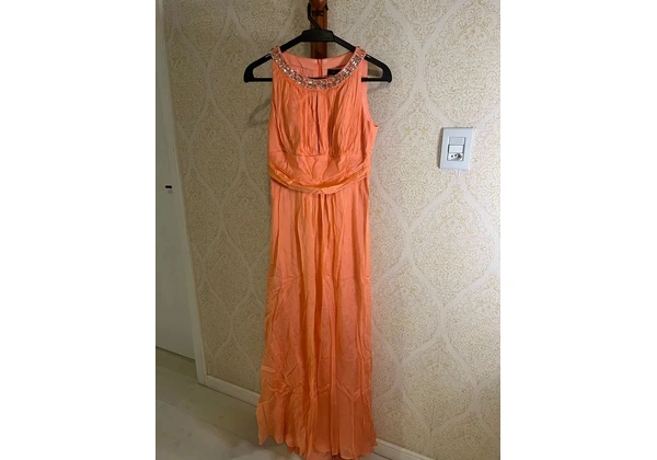 Vestido longo de festa