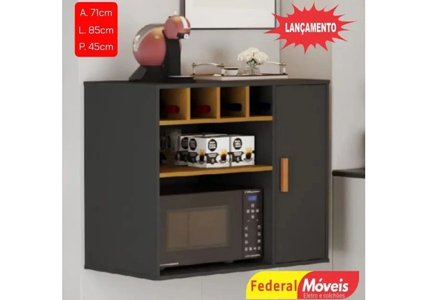 Armário Suspenso 1P Cantinho de Café - Oferta