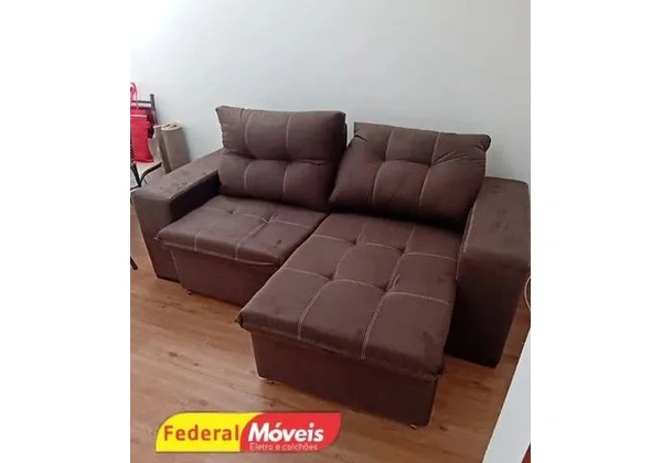 Sofá lindo 2.0 m espuma D33 mega promoção