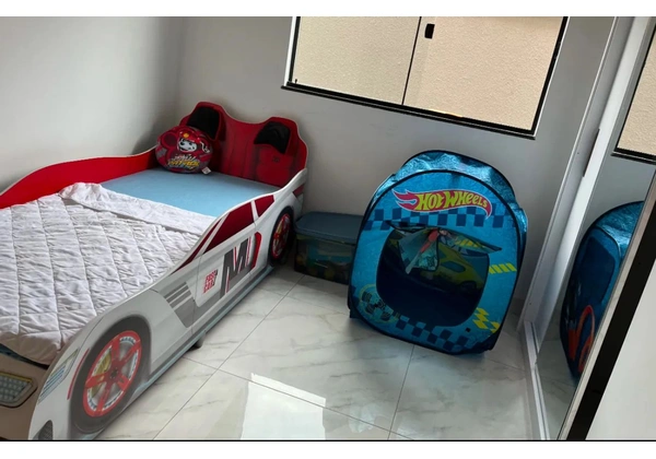 Cama carrinho solteiro