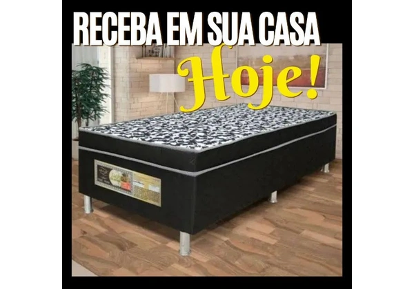 Cama Box Solteiro Nova - Produto Lacrado