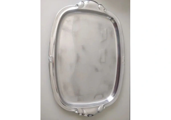Bandeja retangular inox