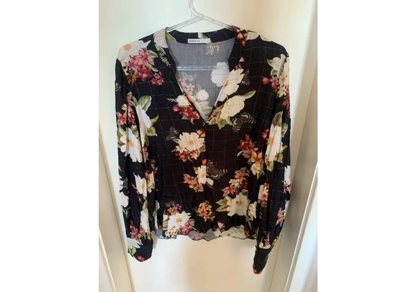 Blusa de manga