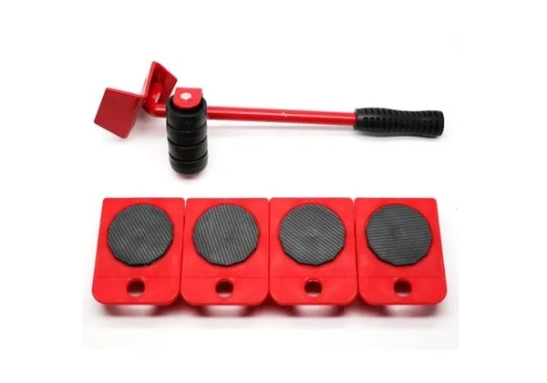 Aparelho Movedor Móveis Fácil Levantador Materiais Pesados Kit 5 Peças Sliders (SEMI NOVO)