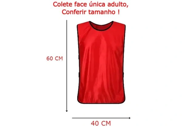 Colete futebol atacado 10, 90 cada