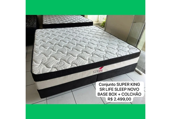 Cama Nova Super King - Entregamos