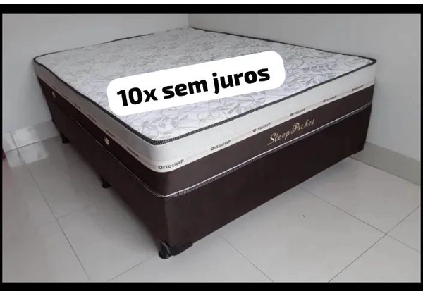 Colchão e Base (novo) brinde