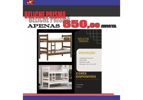 Beliche Prisma - R$ 650, 00 à vista