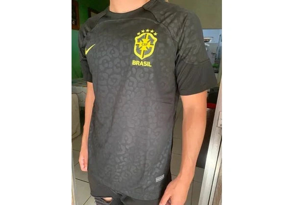 Camisa Brasil goleiro copa 2022