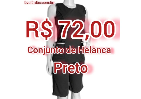 Uniforme de Doméstica / Babá / Cuidadora