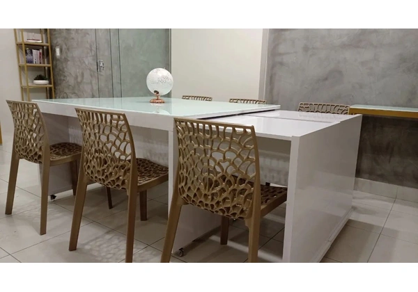 Mesa de Escritório Branca lindíssima